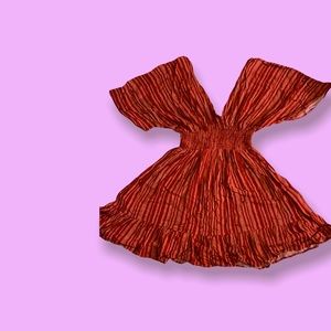 Woven dress size small